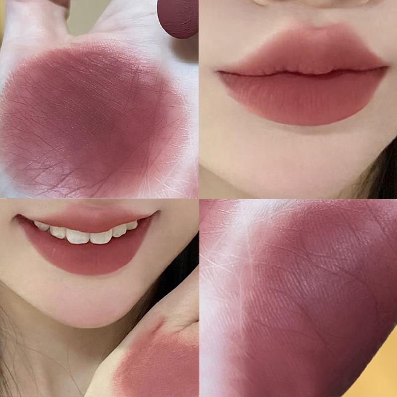 8- MATTE LIPSTICK WATERPROOF LONG-LASTING Easy To VELVET MATTE BLOOD RED ROSE LIPSTICK High Pigment Lips Cosmetics