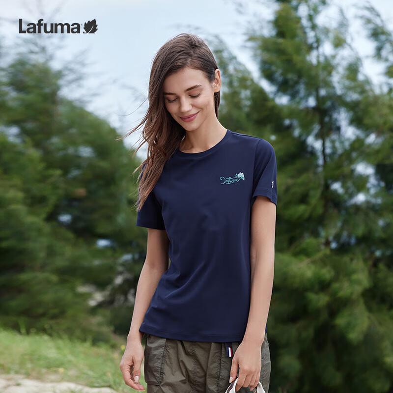 LAFUMA Women's Outdoor Quick-Dry Sun Protection Round Neck T-Shirt LFTS5BS66