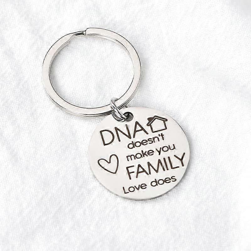 SeraphinaT Adoption Day Gifts for Family Boy Girls Keychains for Women Men Step