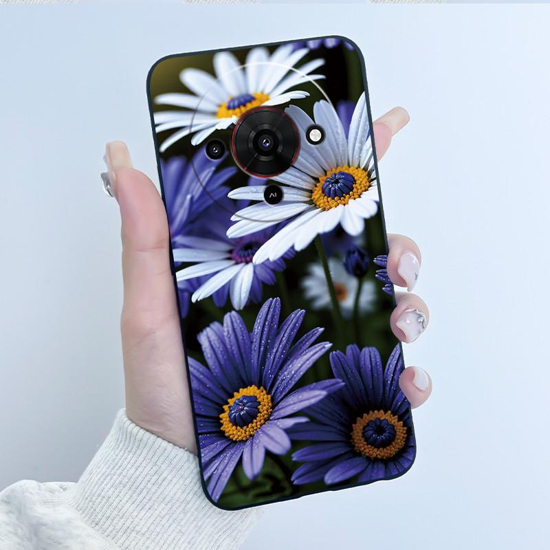 Phone Casing For ZTE Blade A76 5G Z2469N Soft Case Aesthetic Luxury Cute Cool Boys Girls Black Matte Shockproof Back Shell Cover