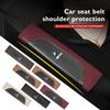 Car Seat Belt Protection Spliced Carbon Fibre Shoulder Pad For BMW X3 X5 M5 M3 E46 E90 E60 F10 E39 F30 E36 G30 E87 E70