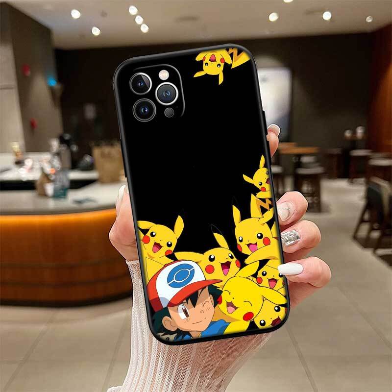 Pokemon Cartoon Case for Samsung Note 20 10 S25 Plus Ultra Lite FE M20 M21 M30 M31 M51 A11 A26 A51 A52 A53 A56 A70 A71 A72 A73