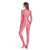 Diving Suit Skin Contact Competition Hot Springs Are Also Available Are Nylon Swimsuits with Legs [AMORESY] Shiny, Full-body Slimming. (rose, XXXL)