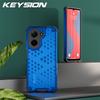 KEYSION Противоударный бронированный чехол для Xiaomi Redmi A5 4G Мягкий силиконовый + ПК Прозрачный сотовый чехол для телефона Xiaomi POCO C71