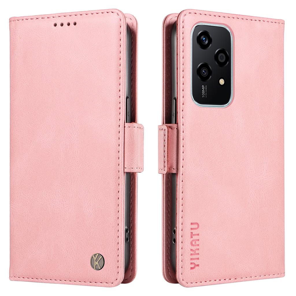 YIKATU YK-005 For Honor 200 Lite Case Card Holders Skin-Touch Leather Magnetic Clasp Phone Cover