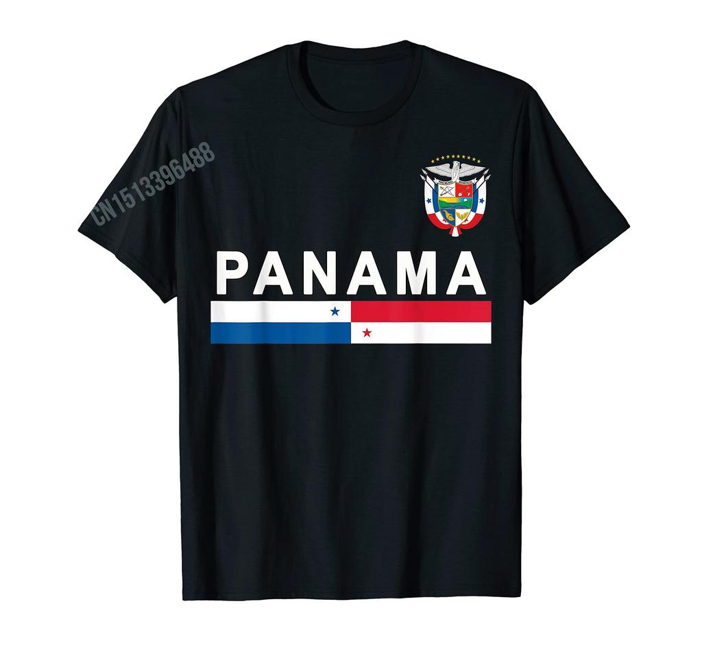 ZX More Design Panama Map Panamanian Flag Trip Tourist Roots TShirt For Men Women T Shirt Tops Cotton Tees