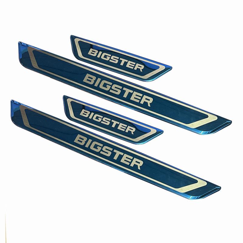 ДЛЯ DACIA BIGSTER 2024-2025 Защитные накладки на пороги Автомобильные наклейки на пороги Стальная накладка на педали Аксессуары для стайлинга автомобиля