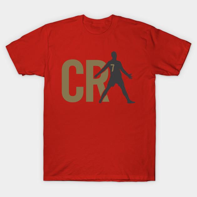 Asian Size Men Print T-shirt Cr7 - Cristiano Ronaldo No-Cut Heat Transfer Print Cotton Tshirt