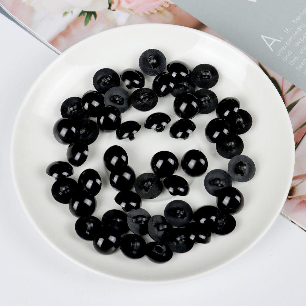 Подарок Пластиковые 9-25мм Черные Глаза Безопасности Аксессуары для Кукол Животные Куклы изготовление Медведи Игловой Фелтинг