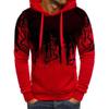Men's Sports Hooded Sweaters  Men's Sweaters  Ink-splashing Printing and Dyeing Hoodies
