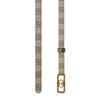 Тонкий ремень с пряжкой Interlocking G 751556-92TIG-8358