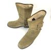 Made In Italy Goodyear All Leather Suede Medium Boots Men’s 42 Brown