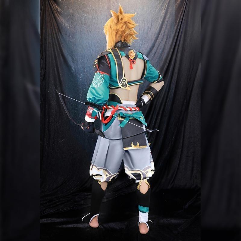 Дампак Гору Костюм Костюм Косплей Костюм Хэллоуин Телинга Экор Рубах Селана Панджанг Костюм Песта Ленгкап