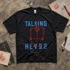 Talking Heads Retro 80s Music Band Graphic Tee Black Cotton T Shirt Size S 5XL