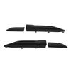 4 шт. глянцевая черная накладка на решетку крыла LR027321 для замены на Land Rover Range