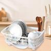 Basket Bowl Drying Holder, Dish Drainer Rack, Over The Sink Rack for Plate