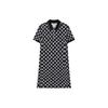 All Over Logo Print Casual Polo Dress Women Dresses F51W429314AZB