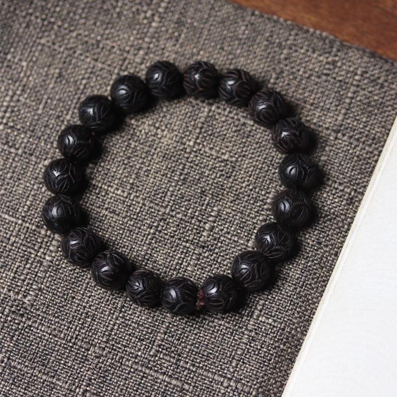 Best Selling Wooden Bead Bracelet Modern Lightweight Jewellery Con Perline Smooth Design Bright Color Natural Fragrance Bracelet
