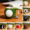 Golf Club Handle Mug Golf Ball Texture Spacious Capacity Golf Cup Sports Ball Mug Golf Enthusiast Gift Drinkware