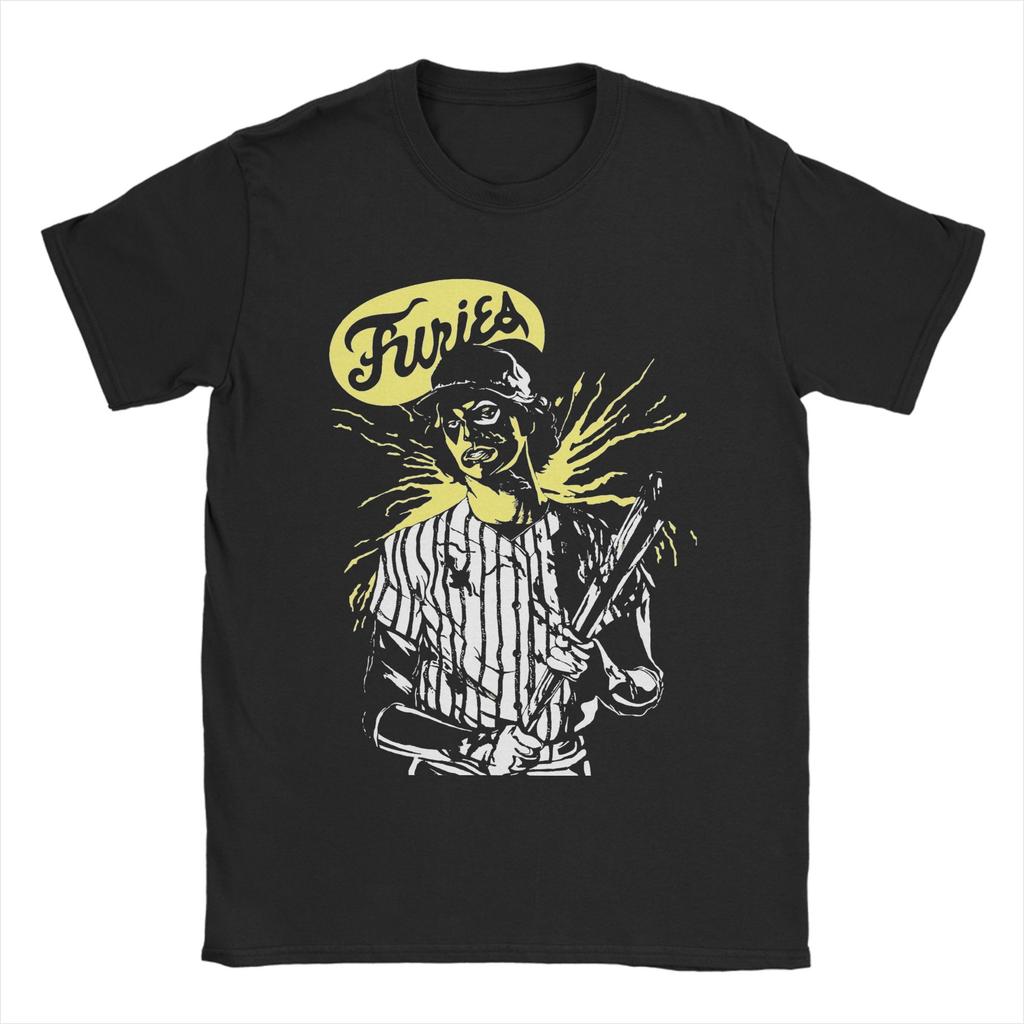 Футболка The Warriors Baseball Furies Мужская Женская Юмор 100% Хлопок Футболки Круглый Вырез Короткий Рукав Футболки Оригинальная Одежда