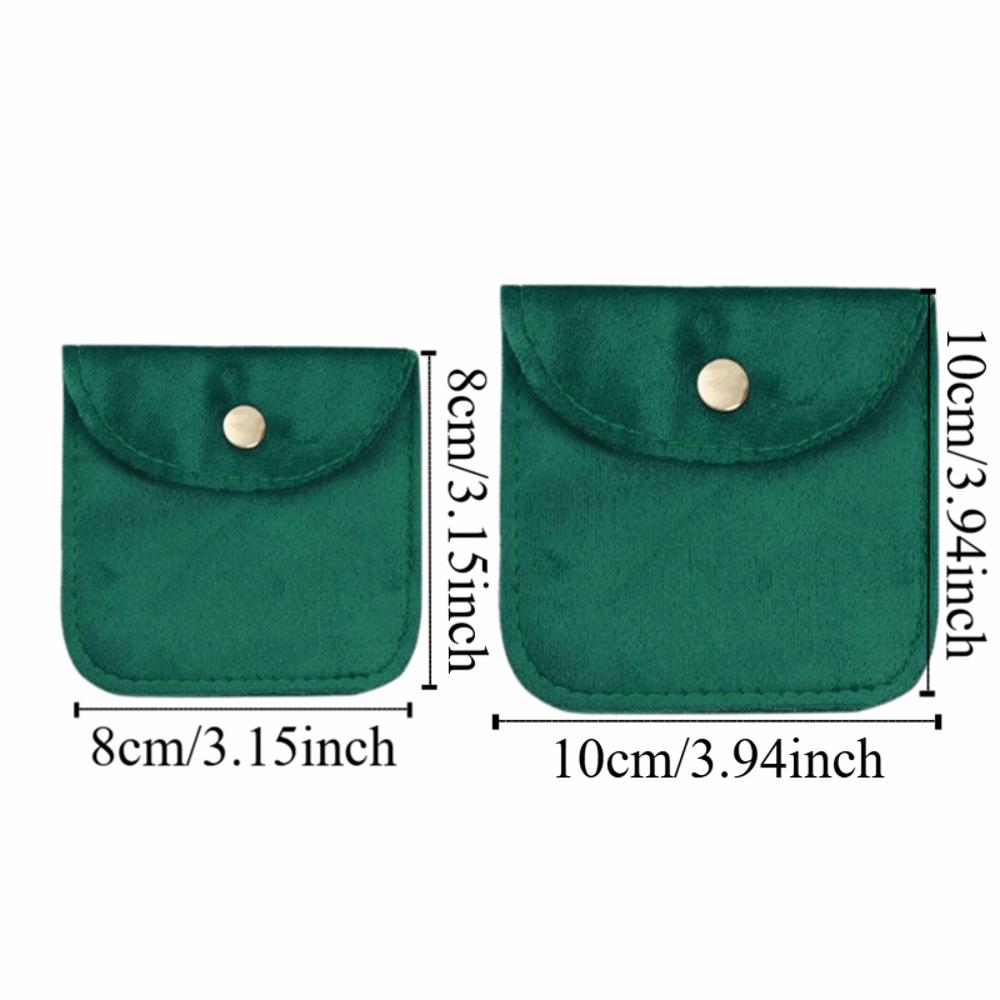 Soft Packaging Gift Bag Portable Storage Jewelry Organizer New Velvet Jewelry Pouch Travel Use