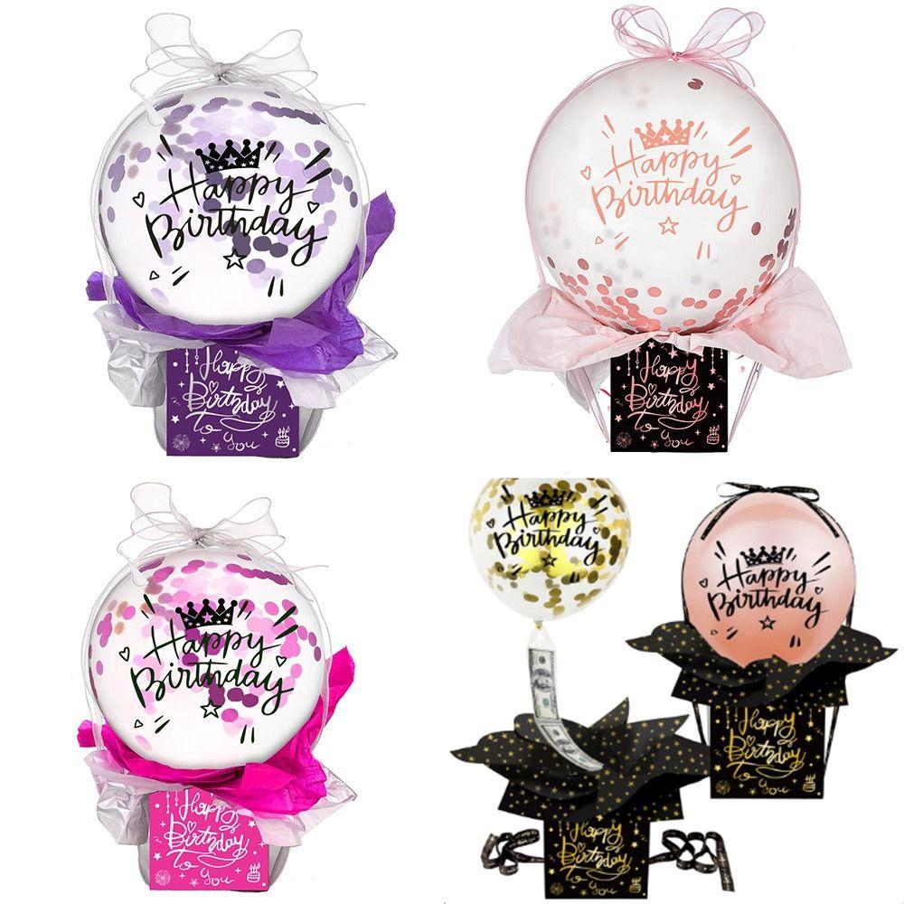 Paper Cash Pull Gift Boxs Happy Birthday Surprise Money Box Fuuny Money Gift Boxes  Party