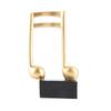 Music Note Figurine Resin Desktop Statue Musical Sculpture Decoration Ornaments G210