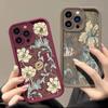 Retro William Morris Floral Print Phone Case for iPhone 17 16 15 14 13 12 11 Series Pro Max Plus Double Layer Protection