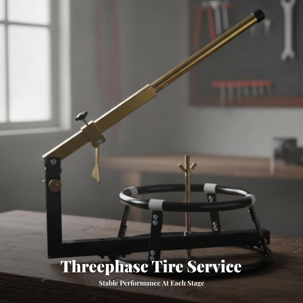Motorcycle Tire Removal Tool Hand-Operated for Garage, Mechanics