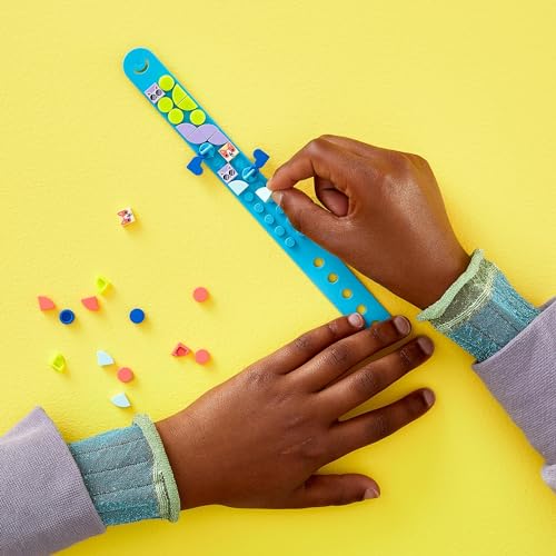 LEGO DOTS Браслет «Мой питомец» 41801, Игрушка, Конструктор, Подарок, Украшение, Поделка, Для мальчиков и девочек, Возраст 6+