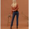 Bang Bang Women S Velour Bonded Stretch Denim jeanS Navy