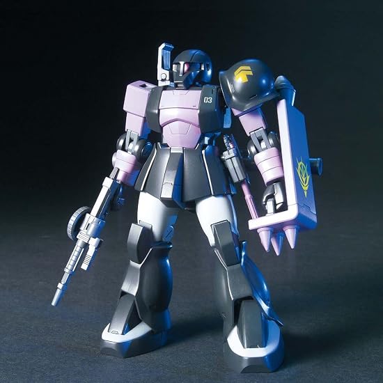BANDAI SPIRITS HGUC Мобильный доспех Гандам Заку I (Черные Три Звезды Кастом) Пластик 1/144 масштаба с цветовой кодировкой