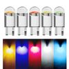 10 PCS Car LED COB Bulb T10 W5W Signal Light 12V 7500K White Auto Interior Dome Reading License Plate Lamps Wedge Side Bulbs