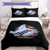 Ghostbusters Bedding Set Perfect for Dormitory Machine Washable Perfect Gift for Friends Family