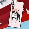 Чехол для телефона Boston Terrier Dog для Samsung Galaxy S25 S23 S22 S20 S24 Ultra S9 S10 Plus S21 FE S25 FE