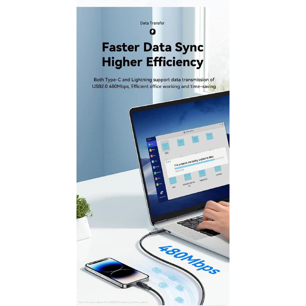 Essager USB C Cable For iPhone 14 13 12 11 Pro Max Xs Plus 29W Fast Charging Cable Type C To Lighting Date Wire For iPad Macboo