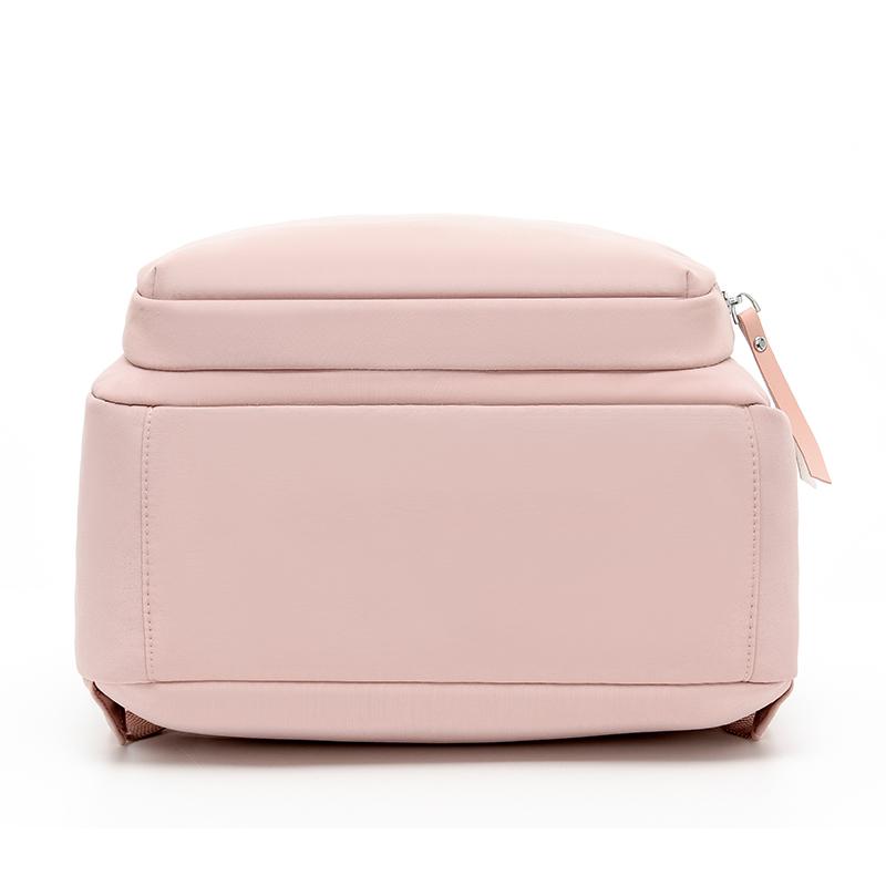 Women's Backpack Solid Color Student Schoolbag Travel Bag Commuter Large Capacity Backpack