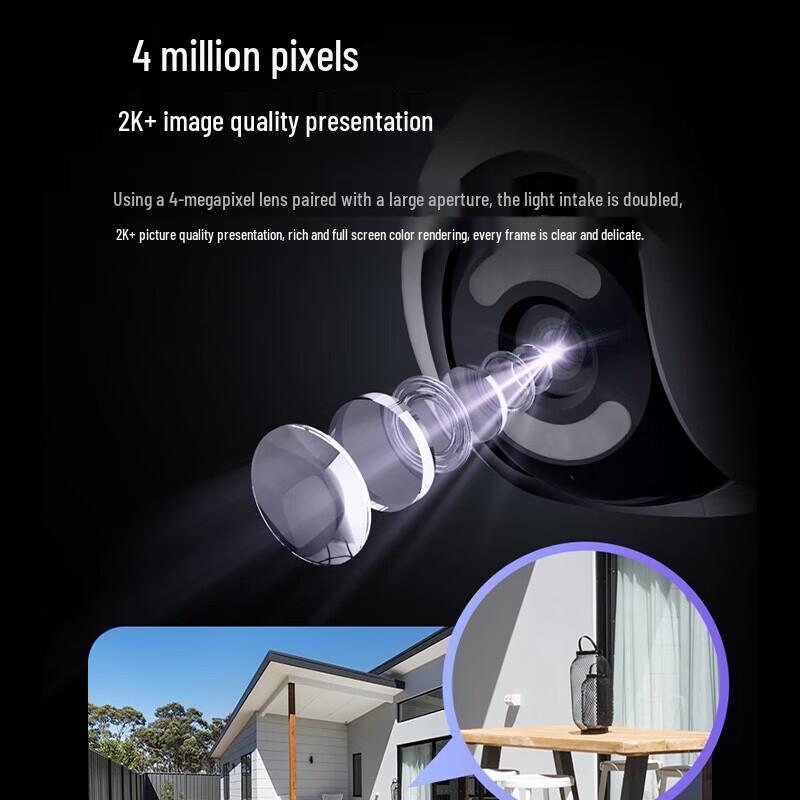 EZVIZ H8X 4MP Outdoor PTZ Security Camera (CN version)