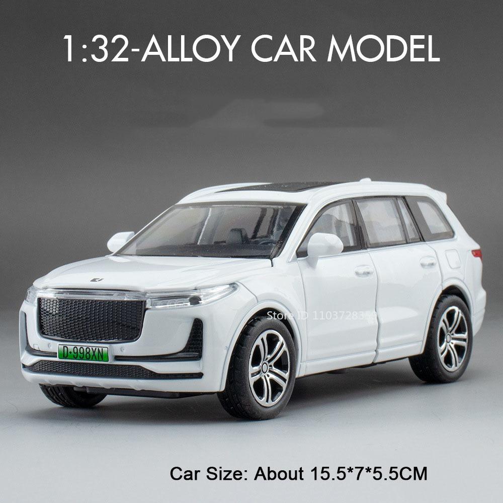 1:32 LEADING IDEAL L9 ONE Miniature Toys Alloy Diecast Models Cars Sound Light Pull Back Doors Opened Vehices Collect Decoration