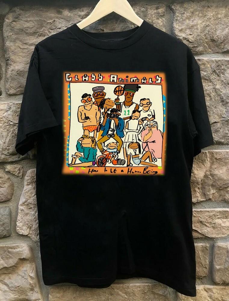 Glass Animals Band Black Shirt Unisex Concert S to 5XL SG542 Unisex T-Shirt