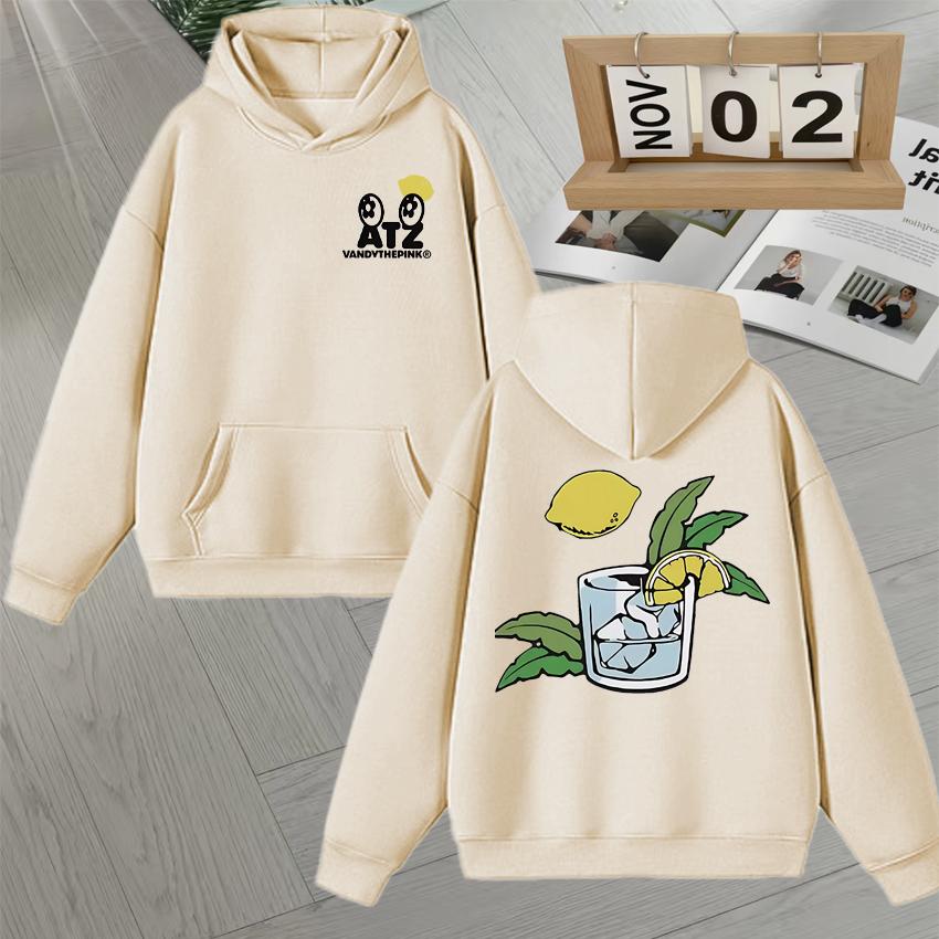 Горячая Мода Ateez Lemon Drop Новый Альбом Худи Мужские Женские Повседневный Стиль Флис Унисекс Высокое Качество Оверсайз Повседневные Толстовки