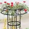 Садовая решетка для вьющихся растений, уличная конструкция с грибами, подставка для растений, простая установка, растение