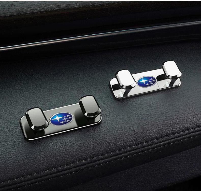 Zinc Alloy Storage Hooks Car Interior Organize Tools Accessories For Subaru Crosstrek Forester Outback Impreza BRZ WRX Ascent Y16