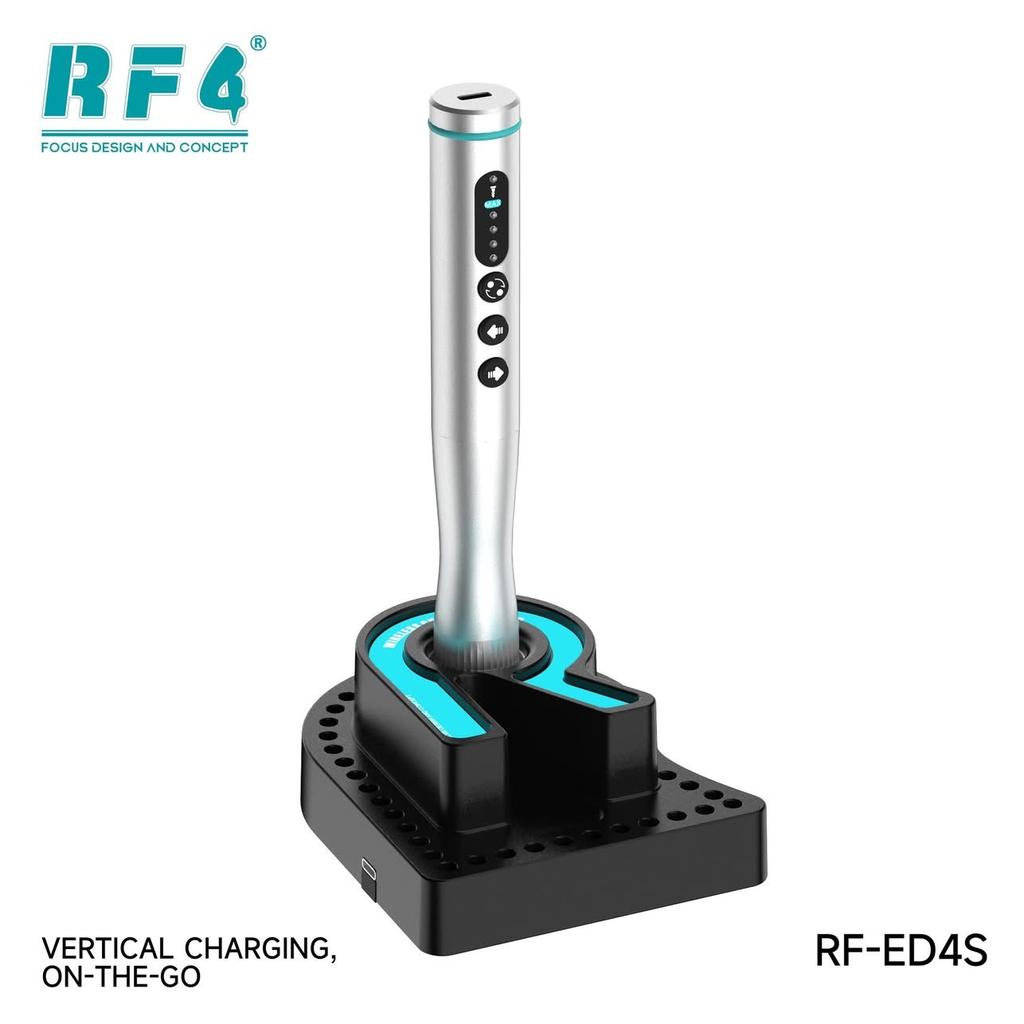 RF4 electric screwdriver set (including multiple replaceable blades + fixed bracket) portable repair tool