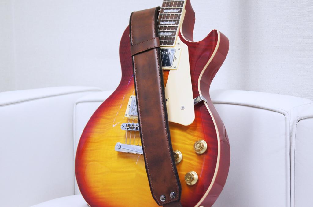 STRAPS Guitar Width Length Brown RightOn! Strap, 6cm, 95-150cm, Charm,