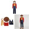 Toy Story Stinky Pete The Prospector Cosplay Costume With Polyester Fabric For Halloween Role Play