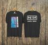 Винтажная футболка с логотипом группы Nine Inch Nails "Hate 1990" для взрослых и детская футболка и детская футболка и детская футболка Новая Gildan Двусторонняя