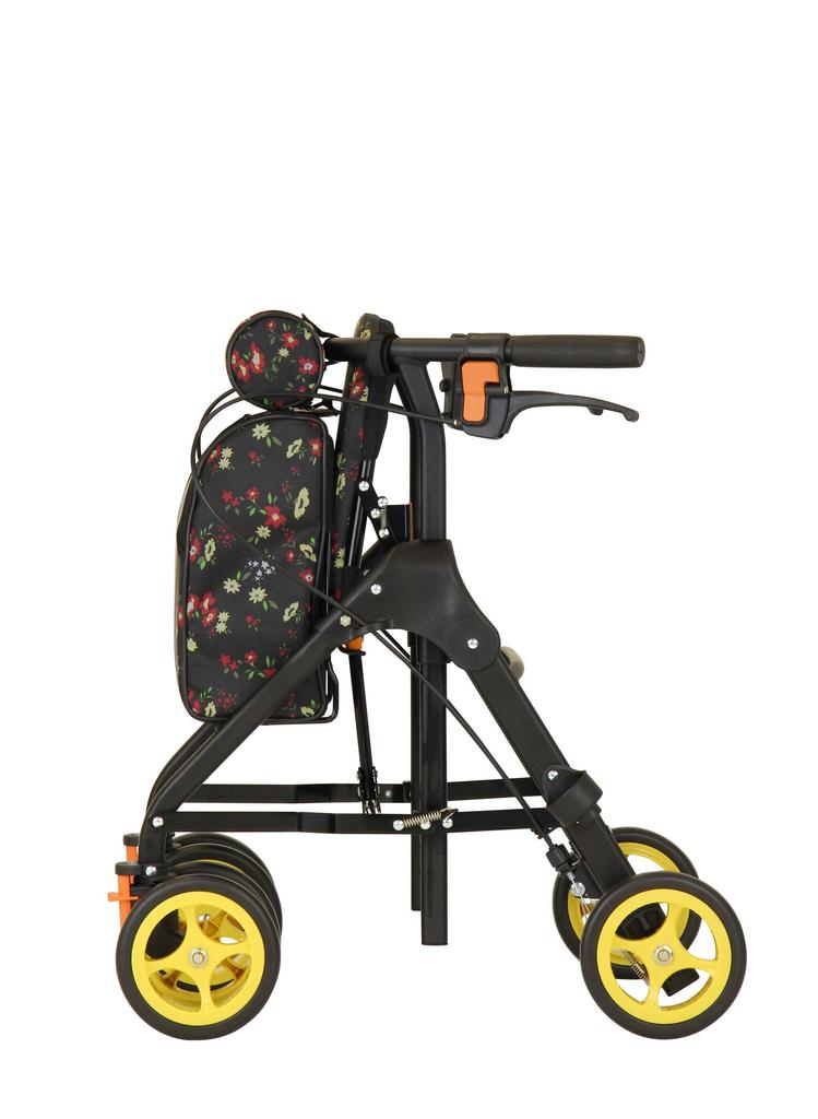 Kowa Seisakusho Silver Car SIMD03 Круглый цветок Черный средний тип