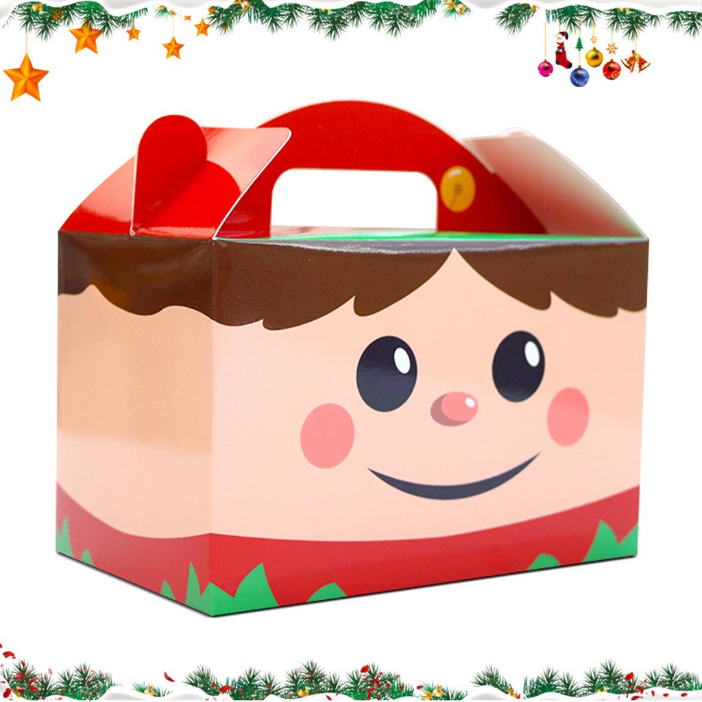 Christmas Decoration Cartoon Gift Box Candy Box Gift Box Carton Apple Gift Box Customization