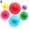Party Decor Birthday Decor Supplies Tissue Paper Flower Paper Crafts Wedding Fans Paper Fan Flowers